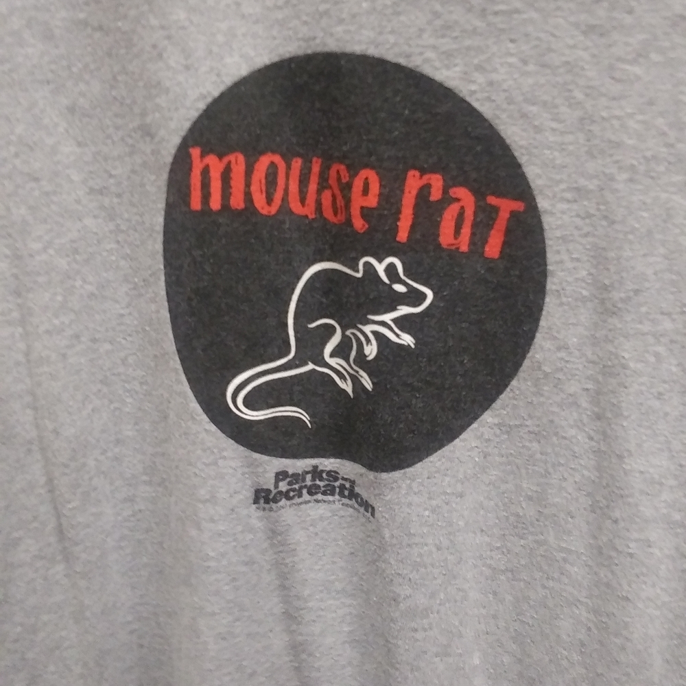 Mouse Rat Parks & Recreation T-Shirt - Gem